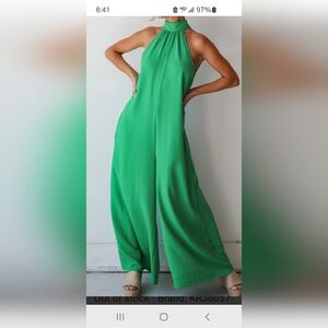 JUMPSUIT GREEN SIZE M